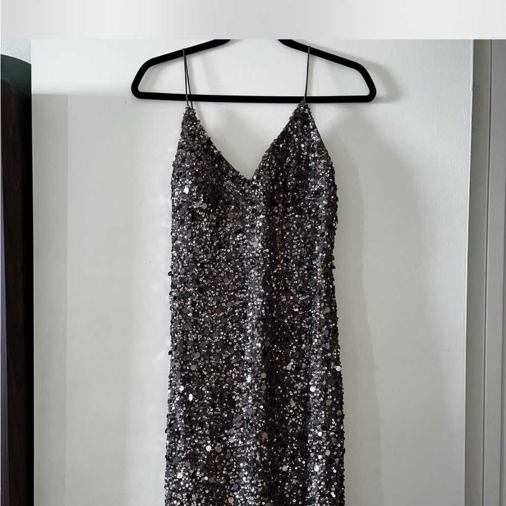 Adrianna Papell Elegant Sequin Dress